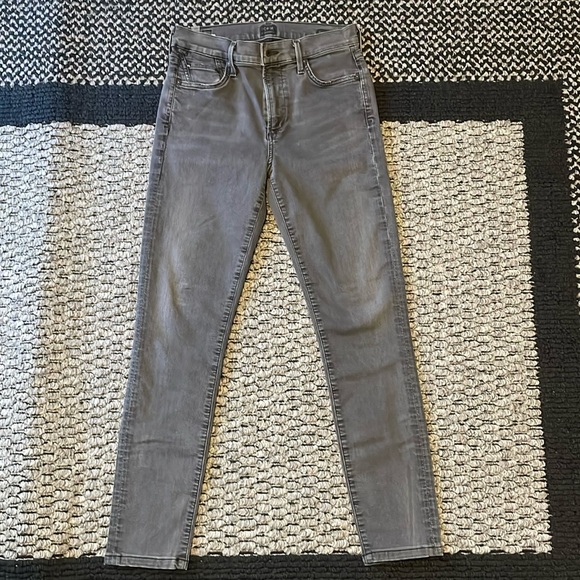 Citizens Of Humanity Denim - Citizens of Humanity Rocket High Rise Skinny Jeans Gray Size 27 Stretch